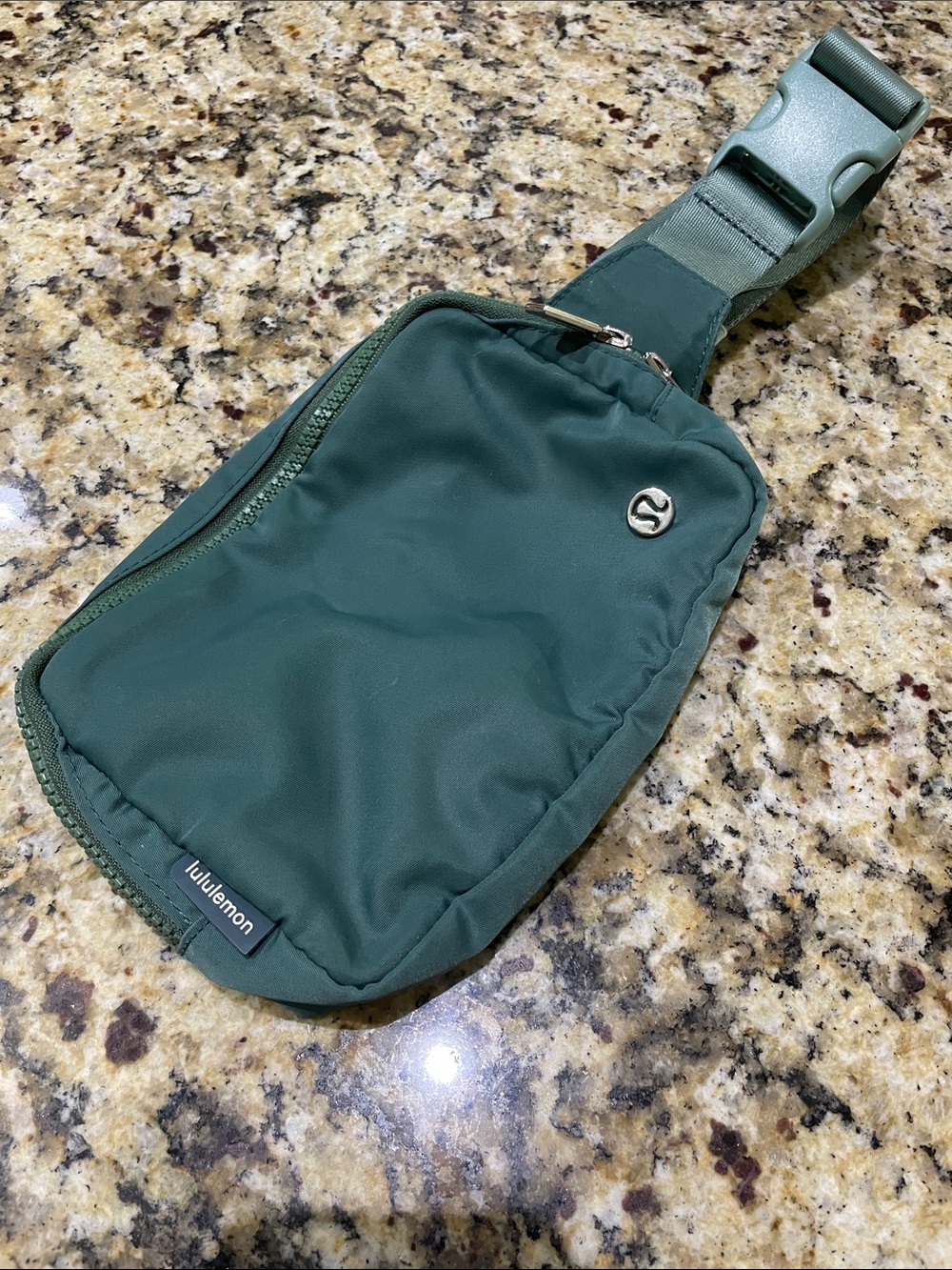 Lululemon Everywhere Belt Bag 1L Grey Sage Green Fanny Pack Crossbody
